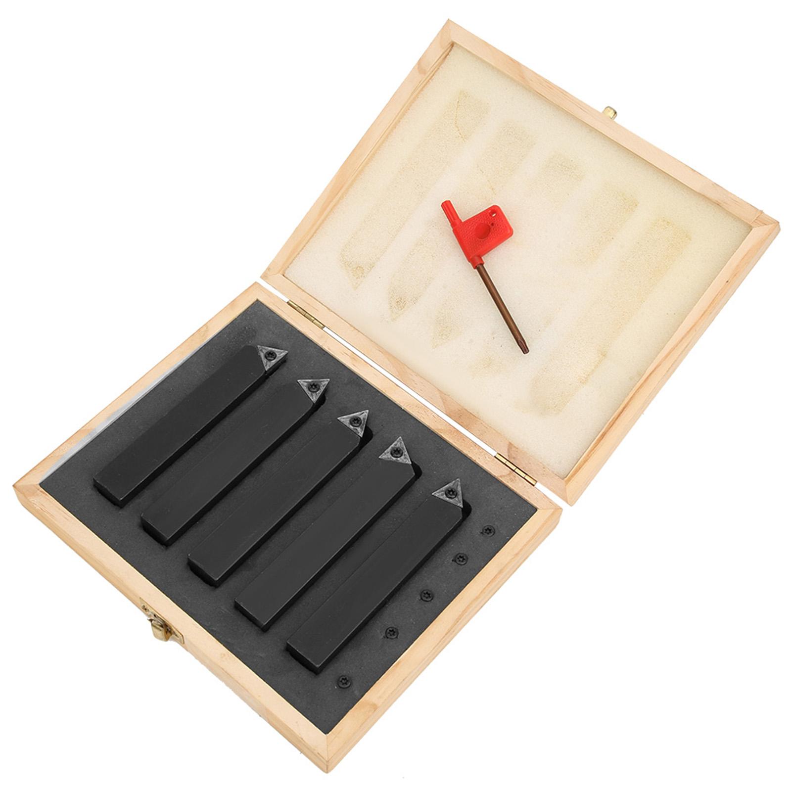 5 шт. Твердосплавний токарний різець зі змінними пластинами для обробки металу 34Дюйм для розточування Зенкування
5 шт. Твердосплавний токарний різець зі змінними пластинами для обробки металу 34Дюйм для розточування Зенкування