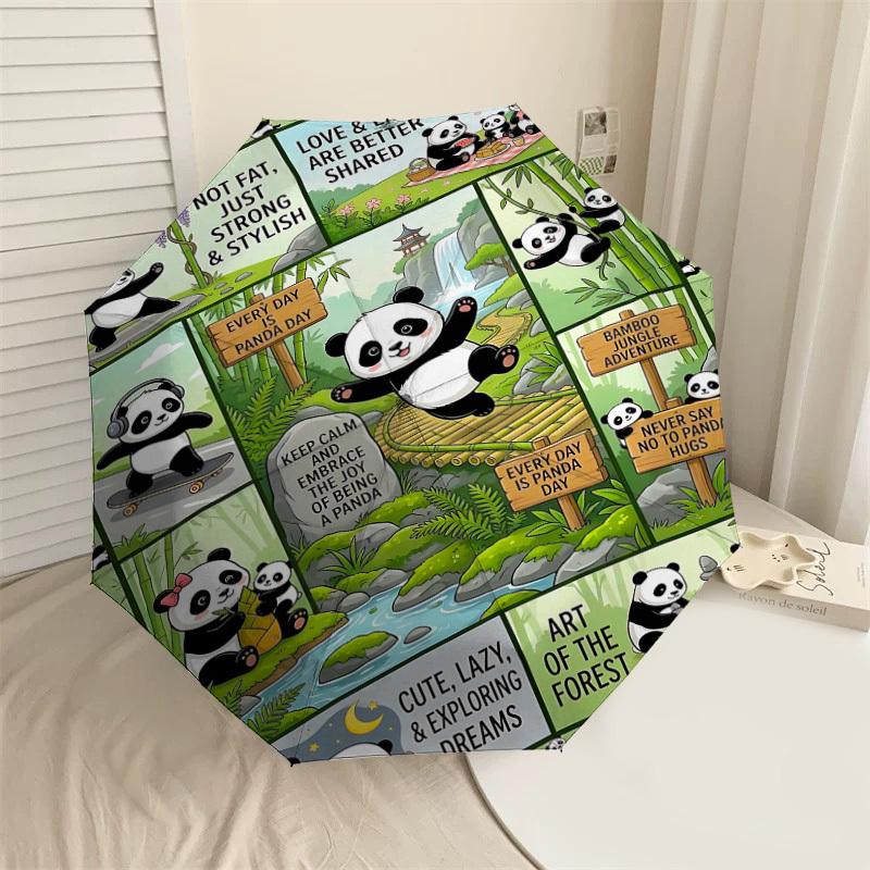 1PC Panda Life Umbrella-8-Rib Reinforced Portable Folding Travel Suitable for All Seasons Outdoor Daily Use Is an Ideal Choice -K0363
1PC Panda Life Umbrella-8-Rib Reinforced Portable Folding Travel Suitable for All Seasons Outdoor Daily Use Is an Ideal Choice -K0363