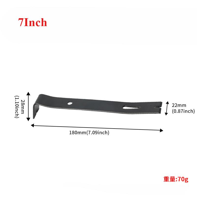 Pry Bars - Nail Pullerвысокопрочный многофункциональныйпортативный гвоздодероткрытие деревянного ящикавытаскивание гвоздейинструмент для извлечения шин
Pry Bars - Nail Pullerвысокопрочный многофункциональныйпортативный гвоздодероткрытие деревянного ящикавытаскивание гвоздейинструмент для извлечения шин