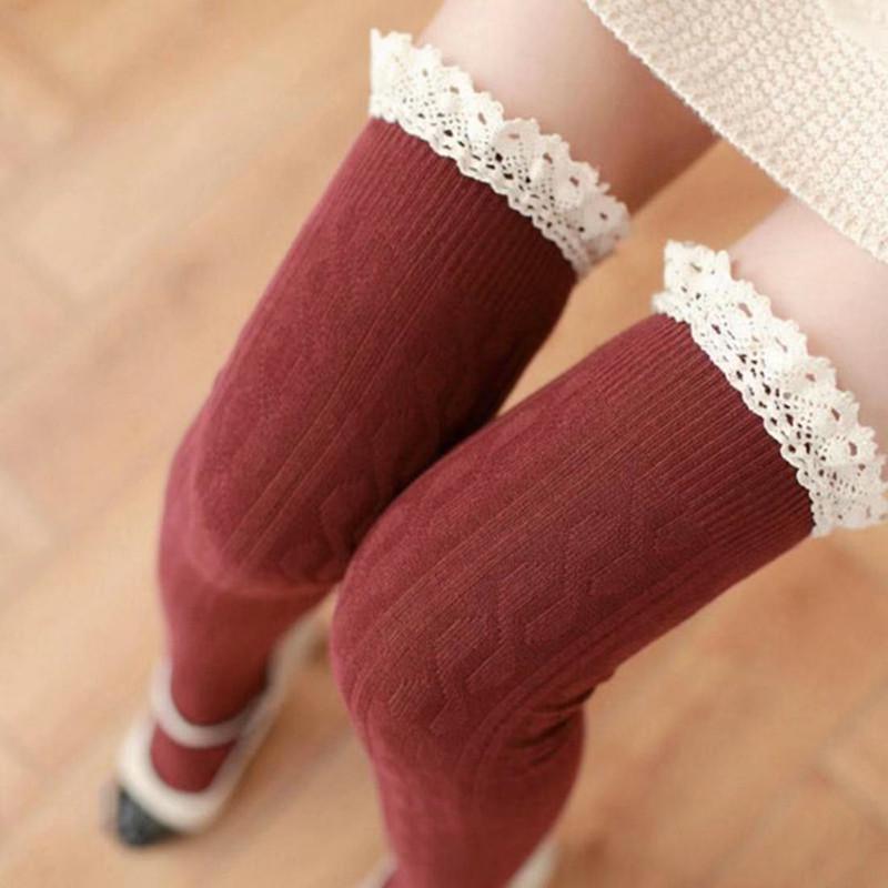 Осенне-зимние плюшевые кружевные чулки, модные хлопковые чулки выше колена one size коричневый
Осенне-зимние плюшевые кружевные чулки, модные хлопковые чулки выше колена one size коричневый