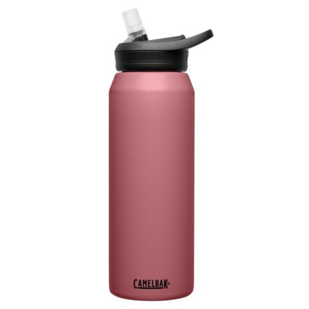 Camelbak Eddy Plus SST Vacuum Insulated Stainless Steel Bottle with Terracotta Rose Straw, 1000ml,
Camelbak Eddy Plus SST Vacuum Insulated Stainless Steel Bottle with Terracotta Rose Straw, 1000ml,