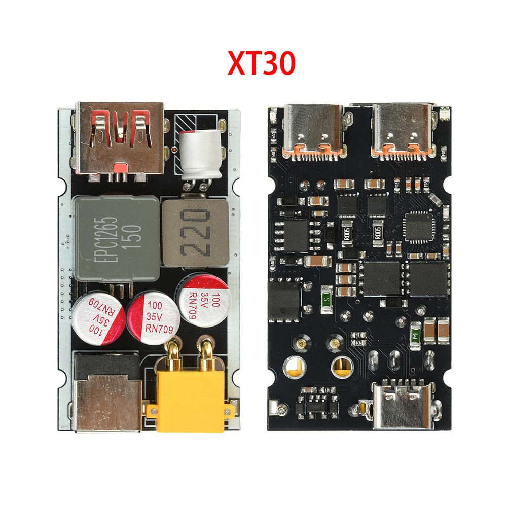 DC9-35V PD QC Step-down Charging Module XT60 XT30 USB+Dual Type-C Full Protocol High-power Mobile Power Module Circuit Board
DC9-35V PD QC Step-down Charging Module XT60 XT30 USB+Dual Type-C Full Protocol High-power Mobile Power Module Circuit Board