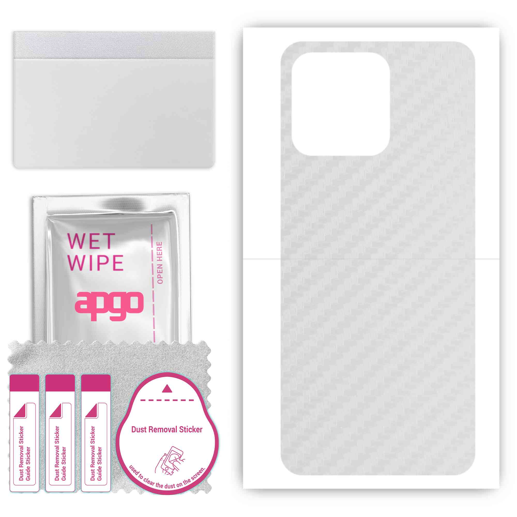 apgo Protective Skin Sticker for the back compatible with Honor X8 5G, Wrap Film, Foil, Vinyl - Pattern Transparent Carbon
apgo Protective Skin Sticker for the back compatible with Honor X8 5G, Wrap Film, Foil, Vinyl - Pattern Transparent Carbon