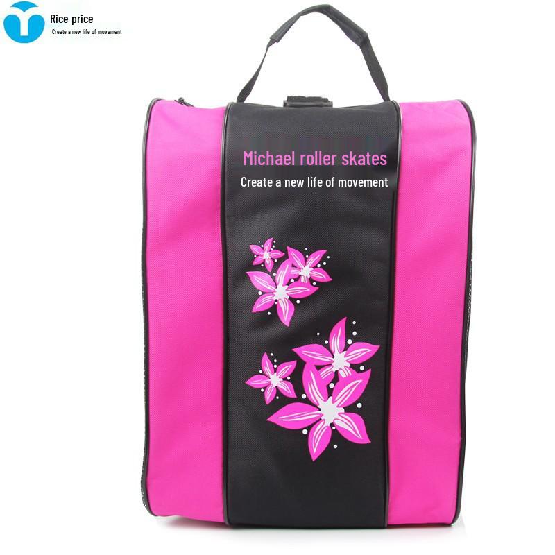 Triangular Single Shoulder Rollerblade Bag for Skates, Helmet, and Protective Gear with Double Mesh Compartments. One Size
Triangular Single Shoulder Rollerblade Bag for Skates, Helmet, and Protective Gear with Double Mesh Compartments. One Size