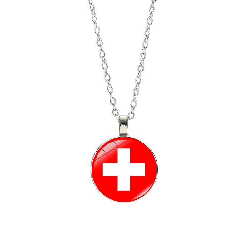 World Cup Top 32 National Flag Necklace - Football Pendant for Men & Women
World Cup Top 32 National Flag Necklace - Football Pendant for Men & Women