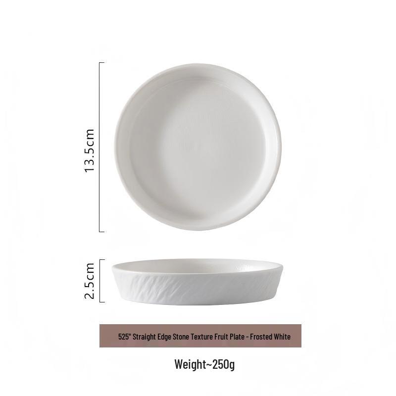 Abay Nordic Ceramic Stone Pattern 5.25-inch Dinner Plate Set
Abay Nordic Ceramic Stone Pattern 5.25-inch Dinner Plate Set