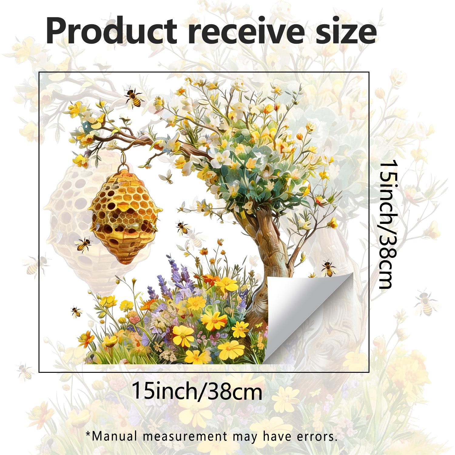 Honeycomb Bees Flower Blossoms Bedroom Living Room Kitchen Bathroom Window Beautification Stickers
Honeycomb Bees Flower Blossoms Bedroom Living Room Kitchen Bathroom Window Beautification Stickers