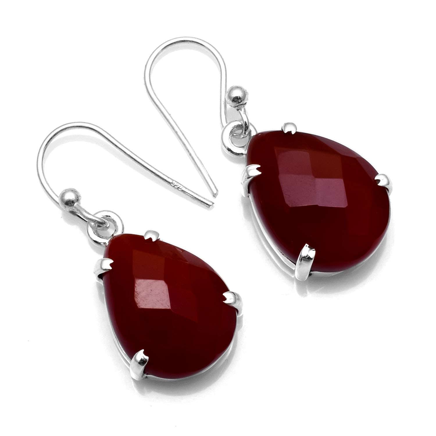 Ruby Gemstone Earrings Solid 925 Sterling Silver Handmade Earrings Jewelry Gift For Women And Girls E-975
Ruby Gemstone Earrings Solid 925 Sterling Silver Handmade Earrings Jewelry Gift For Women And Girls E-975