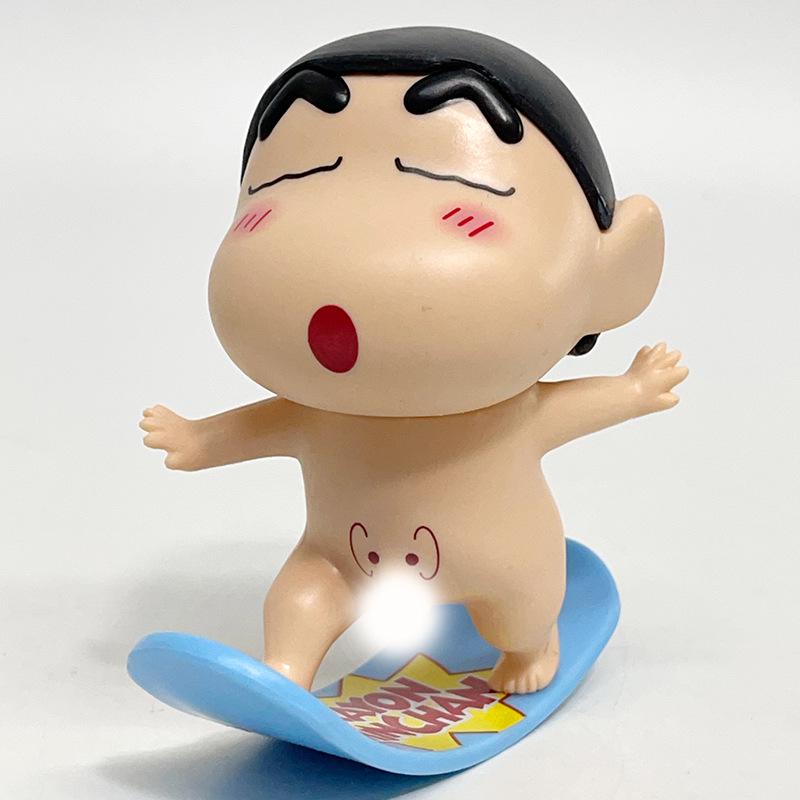 Crayon Shin-chan Bare-bottomed Surfboard Skateboard Car Ornament Gift Set
Crayon Shin-chan Bare-bottomed Surfboard Skateboard Car Ornament Gift Set