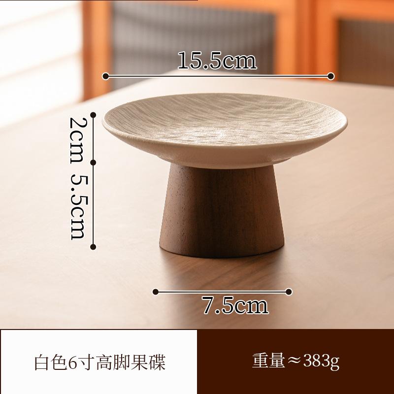 High Footed Fruit Plate Ceramic Snack Bowl Pastry Plates Cake Stand Dried Fruit Tray Sushi Plates Dessert Bowl Dim Sum Dish
High Footed Fruit Plate Ceramic Snack Bowl Pastry Plates Cake Stand Dried Fruit Tray Sushi Plates Dessert Bowl Dim Sum Dish