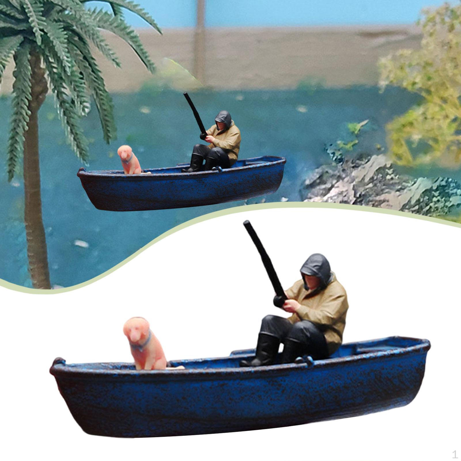 1/64 Scale Fisherman Figurine, Ornament, Decoration, Craft, Photo Prop, Style B
1/64 Scale Fisherman Figurine, Ornament, Decoration, Craft, Photo Prop, Style B