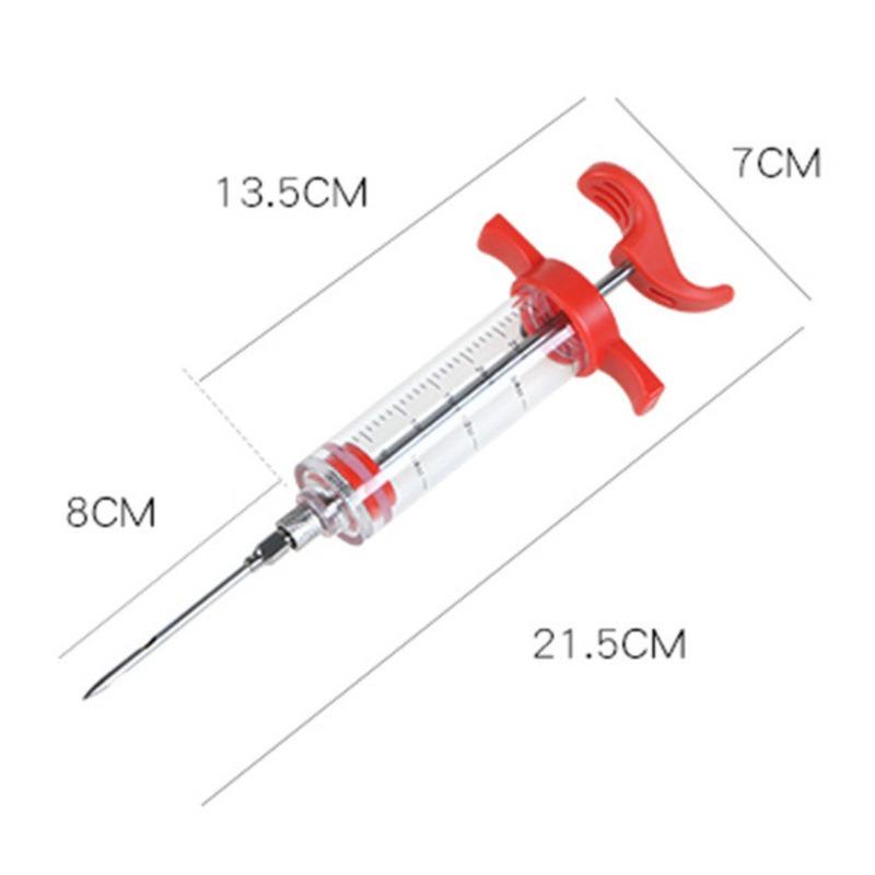 Meat Injector 1-oz Plastic BBQ Marinade Injector Kit Turkey Injector Syringe for Turkey Smoked BBQ Grill красный
Meat Injector 1-oz Plastic BBQ Marinade Injector Kit Turkey Injector Syringe for Turkey Smoked BBQ Grill красный