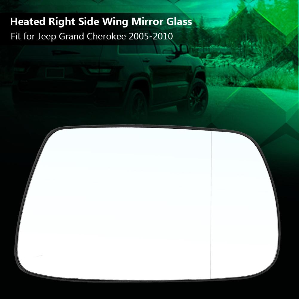 Стекло бокового зеркала заднего вида правое с подогревом для Jeep Grand Cherokee 2005 2010
Стекло бокового зеркала заднего вида правое с подогревом для Jeep Grand Cherokee 2005 2010