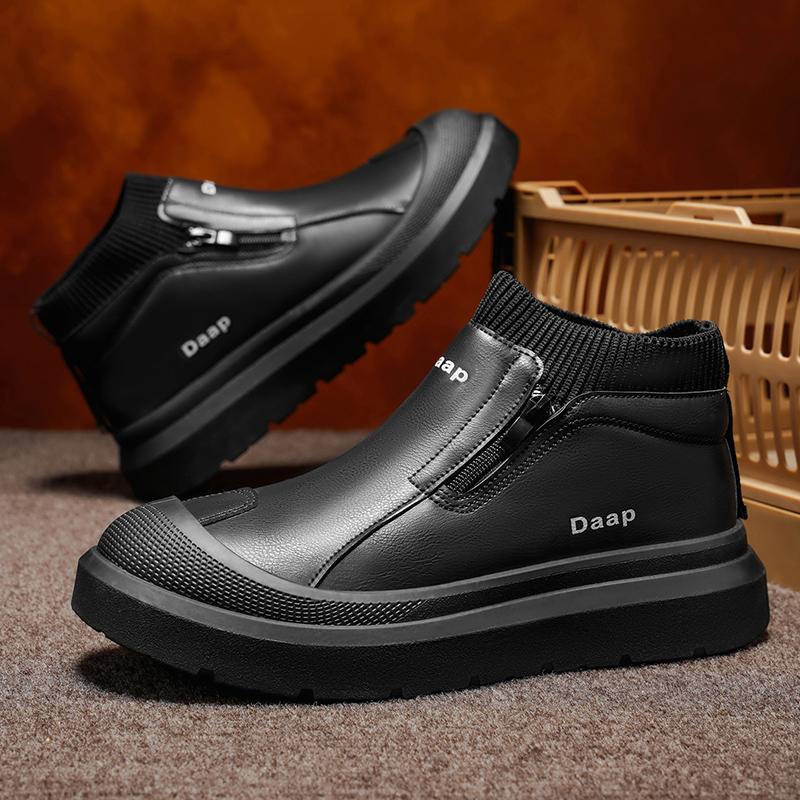 Luxury Brand Men s Casual Shoes Fashion Leather Ankle Boots Outdoor Anti Slip Walking Shoes Winter Shoes Classic Handmade Boots 39 чорний
Luxury Brand Men s Casual Shoes Fashion Leather Ankle Boots Outdoor Anti Slip Walking Shoes Winter Shoes Classic Handmade Boots 39 чорний