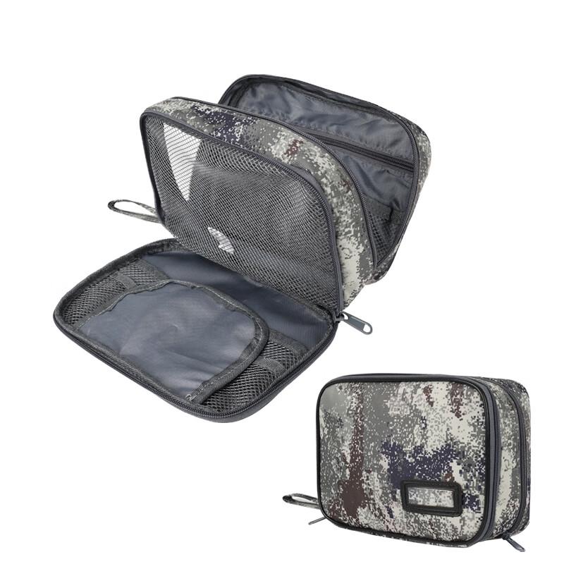 Portable Double-Layer Toiletry Bag with Hook
Portable Double-Layer Toiletry Bag with Hook