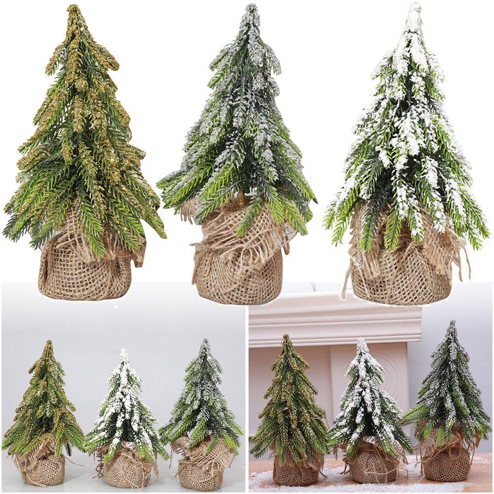 Decorations Party Supplies Mini Pine Tree Snow Flocking Miniature Christmas Trees Burlap Wood Base
Decorations Party Supplies Mini Pine Tree Snow Flocking Miniature Christmas Trees Burlap Wood Base
