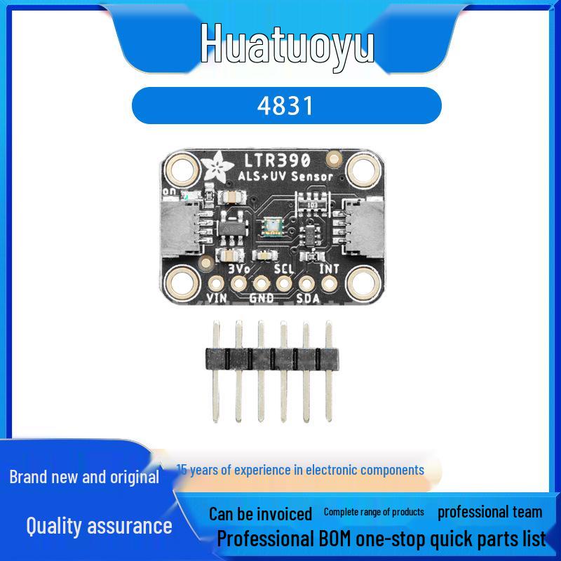 STEMMA QT LTR390 ALS UV Sensor Qwiic Platform Evaluation Board
STEMMA QT LTR390 ALS UV Sensor Qwiic Platform Evaluation Board