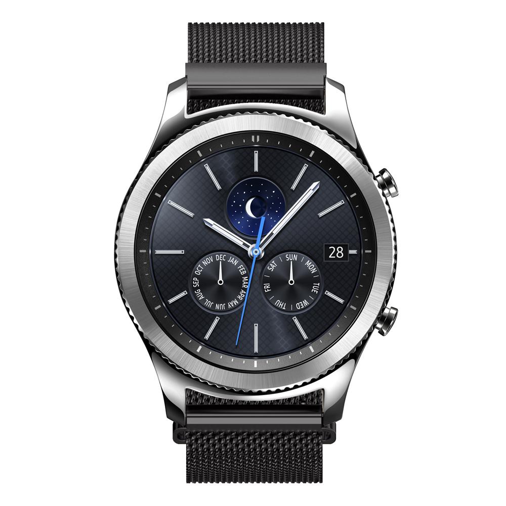 For Samsung Gear S3 Frontier/S3 Classic 22mm Luxury Milanese Wrist Strap Stainless Steel Magnetic Watch Band Rose Gold Color
For Samsung Gear S3 Frontier/S3 Classic 22mm Luxury Milanese Wrist Strap Stainless Steel Magnetic Watch Band Rose Gold Color