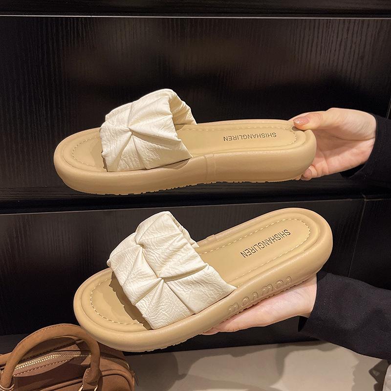 Flat-bottomed cool slippers women s summer wear new casual non-slip beach slippers soft-bottomed lazy one-word drag 35
Flat-bottomed cool slippers women s summer wear new casual non-slip beach slippers soft-bottomed lazy one-word drag 35