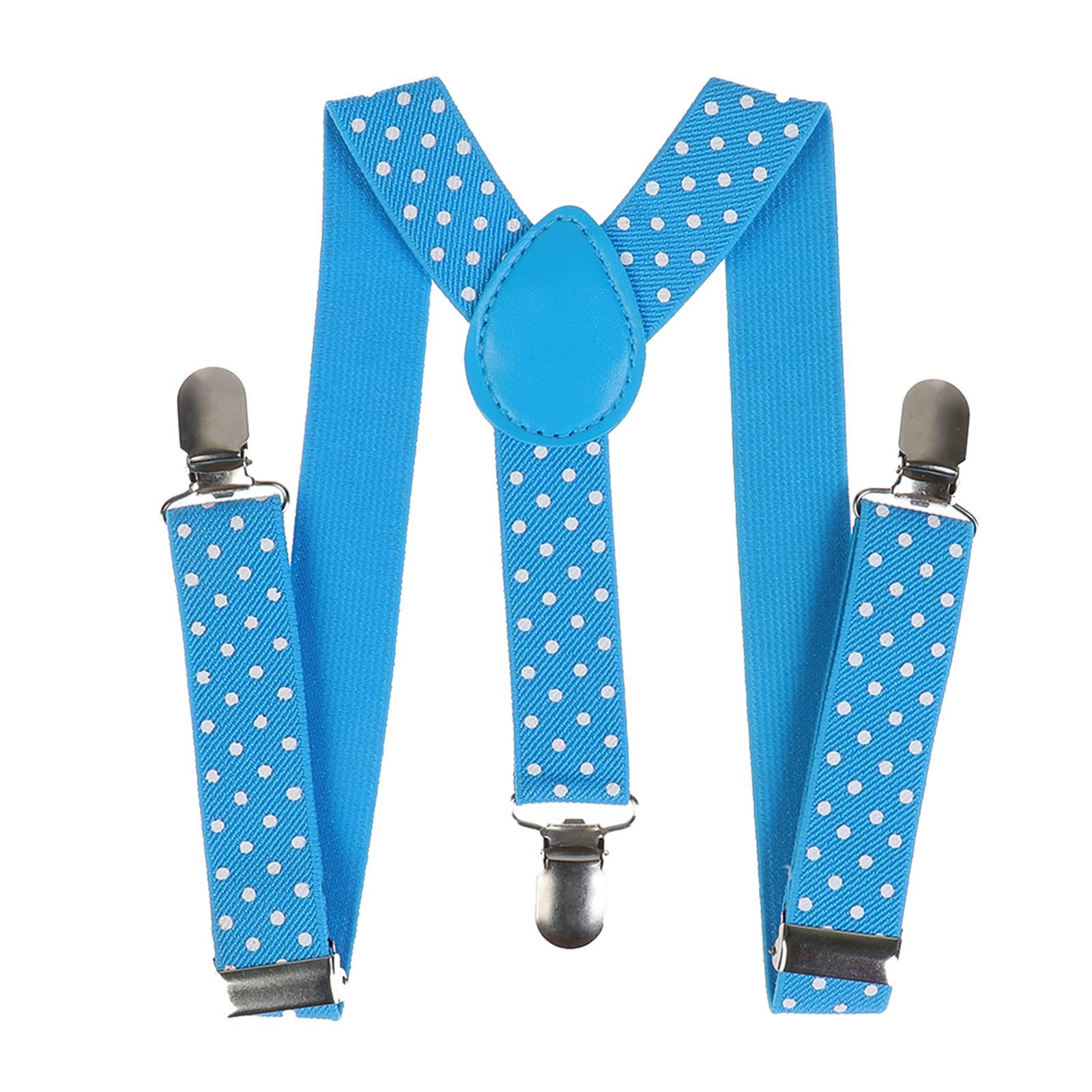 Kids Polka Dot Suspenders 3 Clips Y Back Elastic Adjustable Braces
Kids Polka Dot Suspenders 3 Clips Y Back Elastic Adjustable Braces