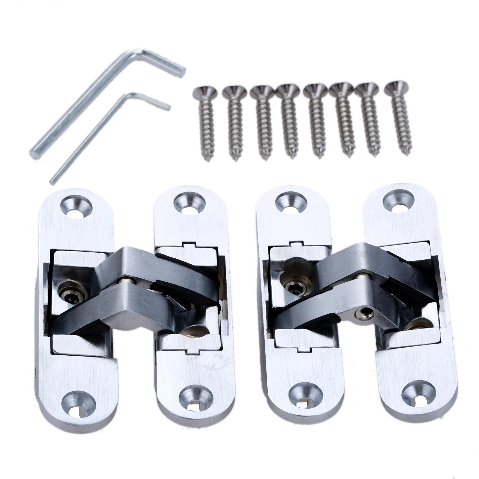 2 Pcs Zinc Alloy Hidden Hinges Furniture Fittings 23 x 95mm Invisible Concealed Folding Counter Door Hinge With Screw Hardware
2 Pcs Zinc Alloy Hidden Hinges Furniture Fittings 23 x 95mm Invisible Concealed Folding Counter Door Hinge With Screw Hardware