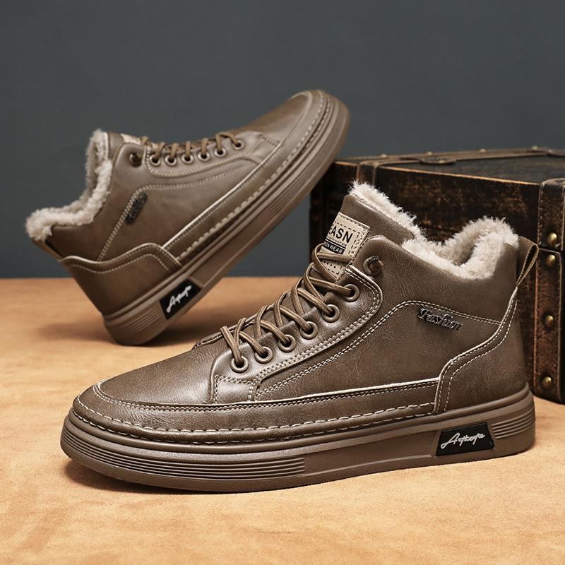 Мужские ботинки Зимние высокие кожаные ботинки Плюшевые Сохраняющие тепло Модные ботильоны Деловой кэжуал Уличная обувь 44 хаки
Мужские ботинки Зимние высокие кожаные ботинки Плюшевые Сохраняющие тепло Модные ботильоны Деловой кэжуал Уличная обувь 44 хаки