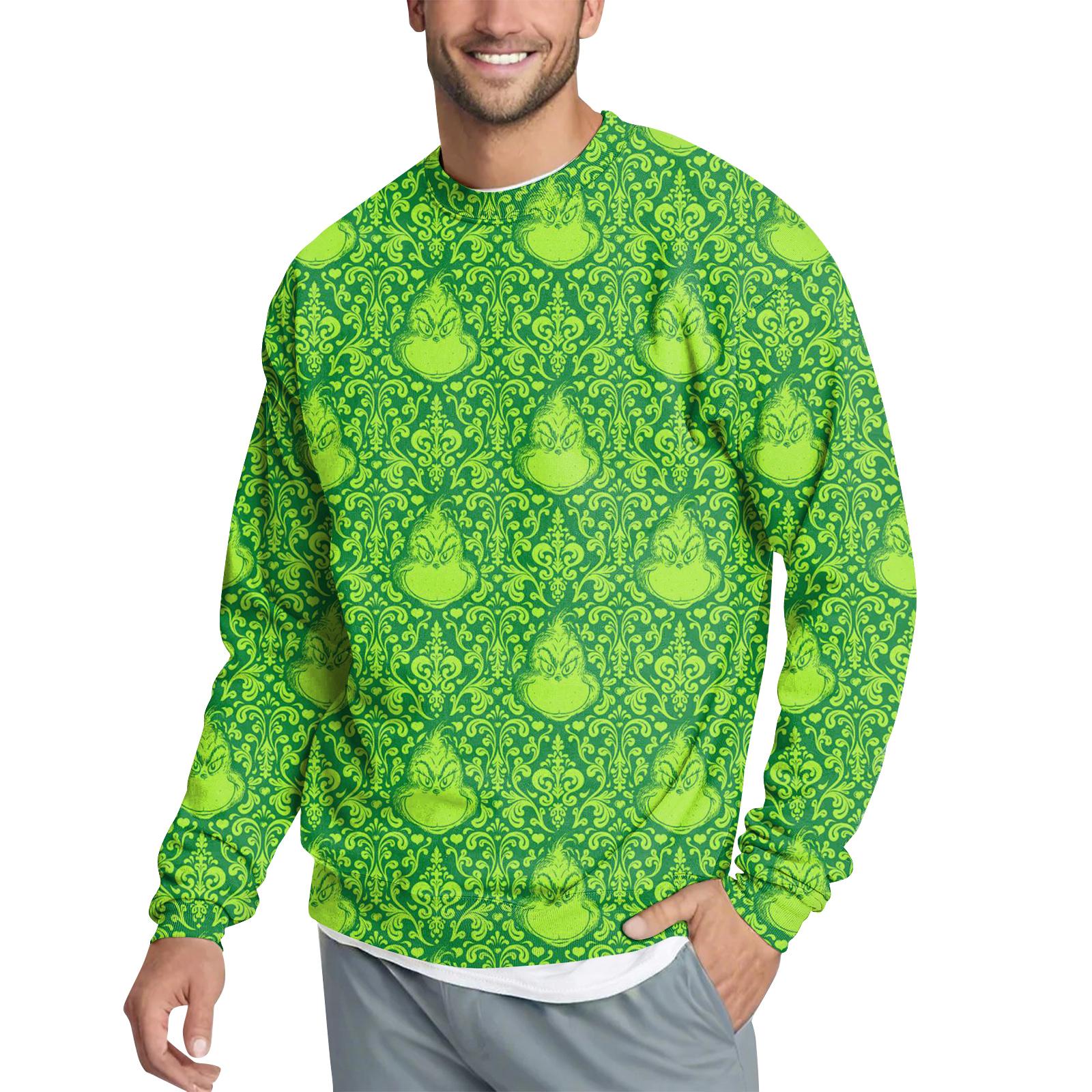 Мужской повседневный модный свитшот с принтом и круглым вырезом XXXL
Мужской повседневный модный свитшот с принтом и круглым вырезом XXXL