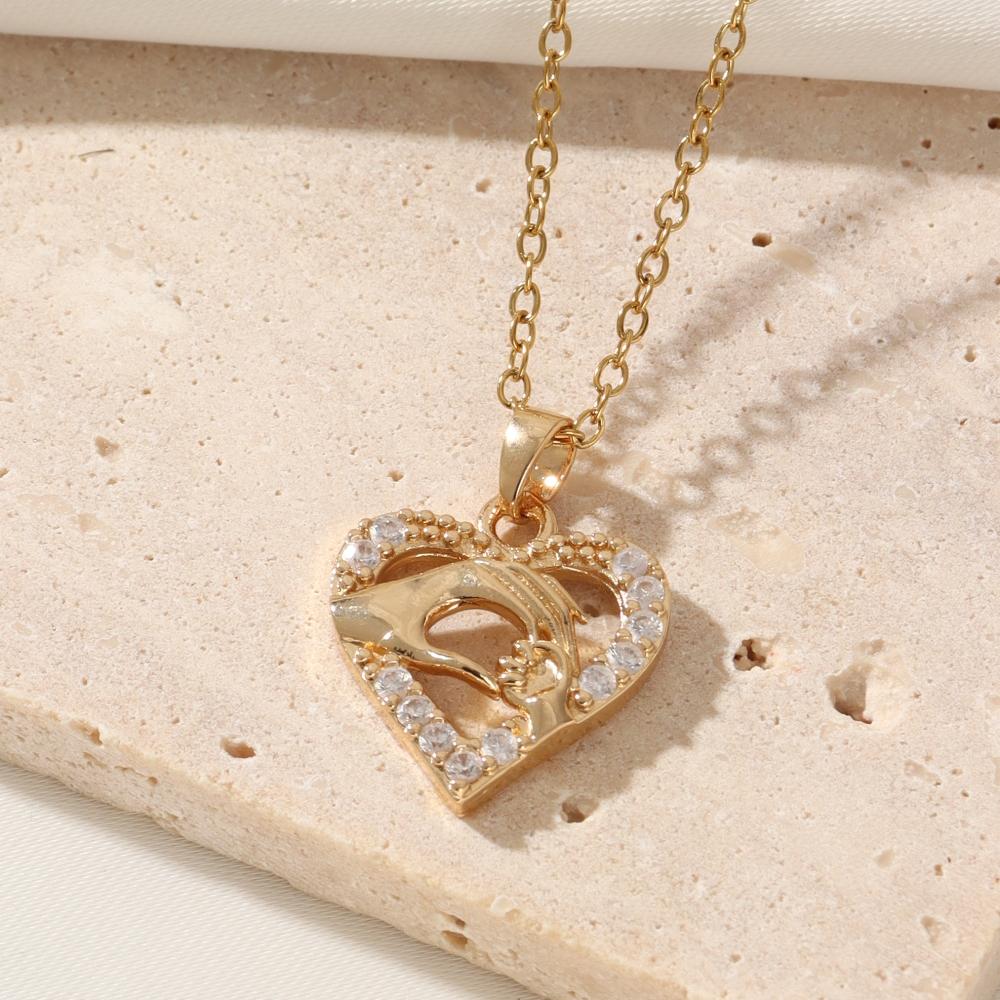 Heart Shape Pendant Necklace for Women 2025 New Fashion Golden Stainless Steel Chain Wedding Party Jewelry Accessories золотий
Heart Shape Pendant Necklace for Women 2025 New Fashion Golden Stainless Steel Chain Wedding Party Jewelry Accessories золотий
