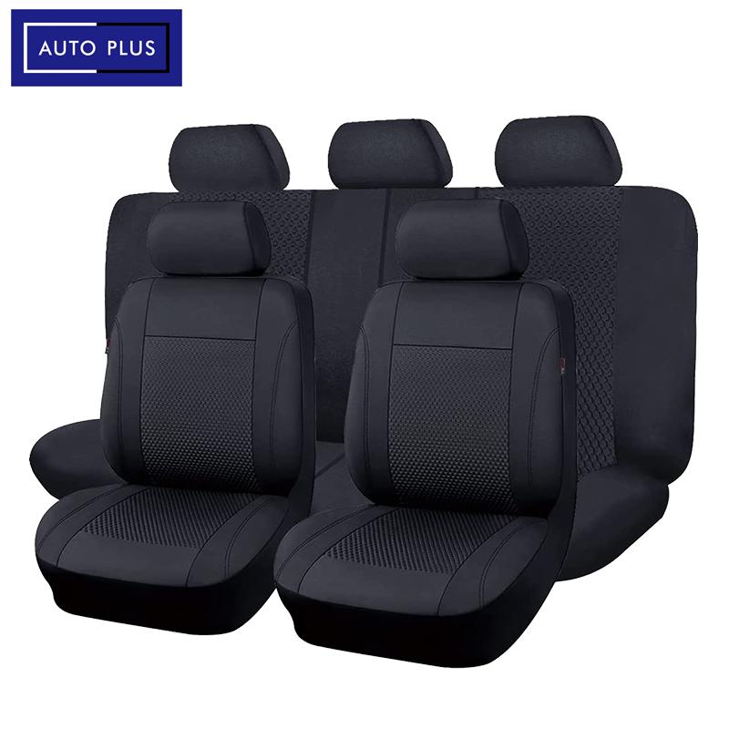 AUTO PLUS черные универсальные сетчатые тканевые чехлы на автомобильные сиденья, полный комплект, подходит для большинства автомобилей, внедорожников, фургонов с подушкой безопасности на молнии
AUTO PLUS черные универсальные сетчатые тканевые чехлы на автомобильные сиденья, полный комплект, подходит для большинства автомобилей, внедорожников, фургонов с подушкой безопасности на молнии