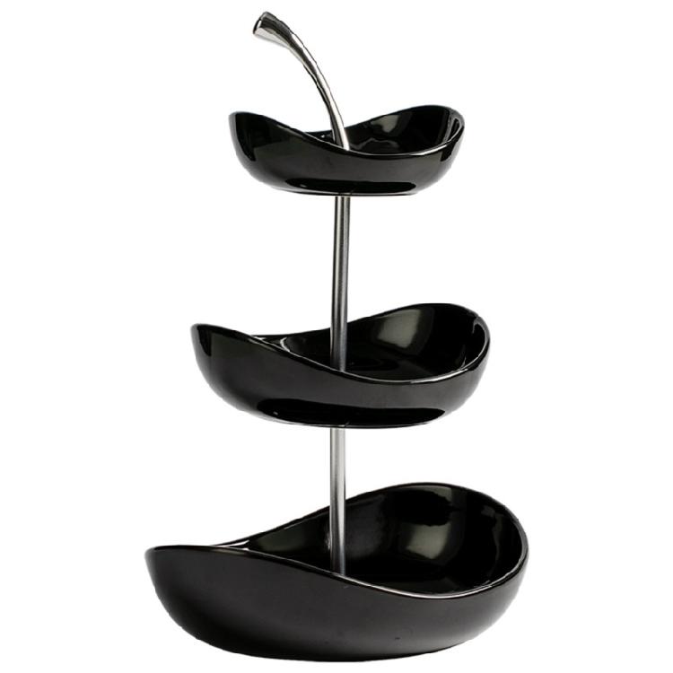 Decorative Multiple Tiered Serving Bowl Cherries Pattern Designs For Parties Picnics And Office Event Quick Setups чорний
Decorative Multiple Tiered Serving Bowl Cherries Pattern Designs For Parties Picnics And Office Event Quick Setups чорний