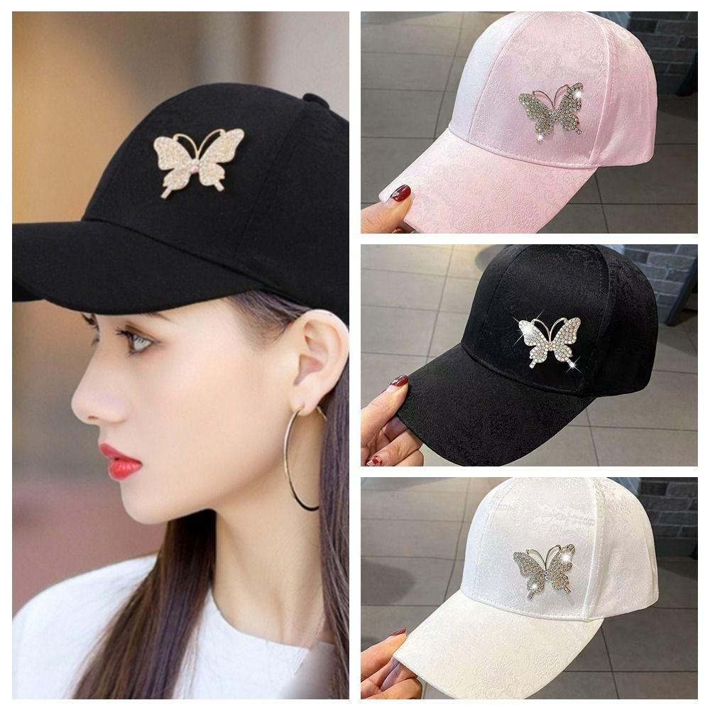 Sun Protection Sunscreen Peaked Cap Solid Color Women Sun Cap Rhinestone Baseball Hat Street чорний
Sun Protection Sunscreen Peaked Cap Solid Color Women Sun Cap Rhinestone Baseball Hat Street чорний