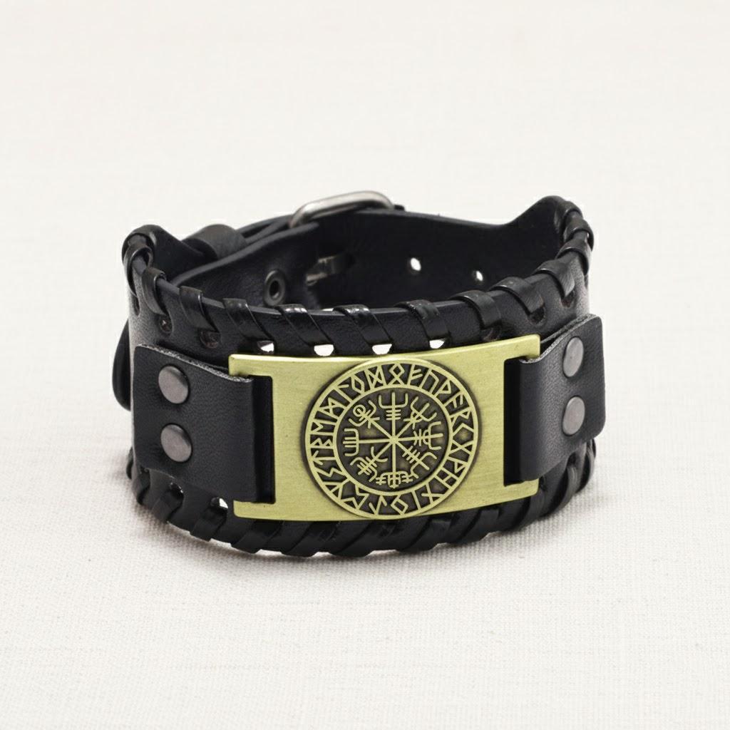 Stainless Steel Vintage Viking Totem Compass Letter Logo Bracelet Fashion Jewelry Accessories бронзовий
Stainless Steel Vintage Viking Totem Compass Letter Logo Bracelet Fashion Jewelry Accessories бронзовий