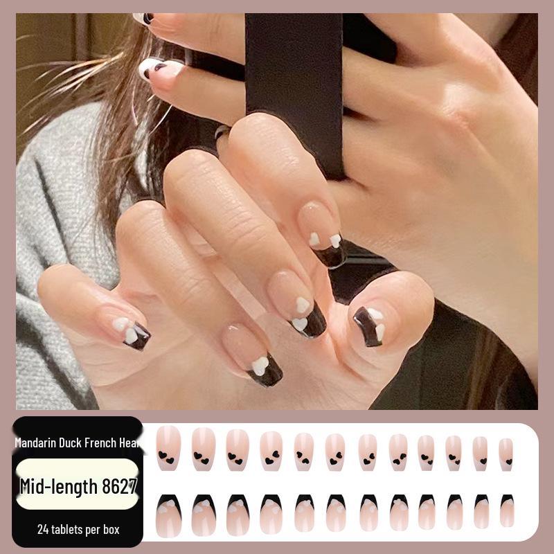 Сладкие цветные французские накладные ногти - Популярный крутой стиль, кончики для ногтей Glue Version
Сладкие цветные французские накладные ногти - Популярный крутой стиль, кончики для ногтей Glue Version