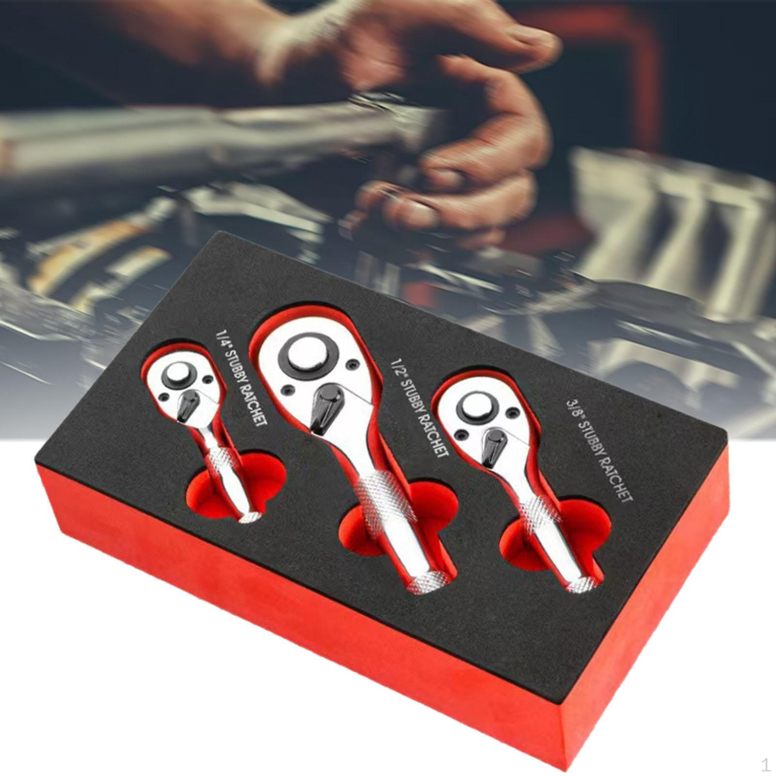 Stubby Ratchet Wrench Mini Set Practical Replacement Tight ,Drive 72 Tooth
Stubby Ratchet Wrench Mini Set Practical Replacement Tight ,Drive 72 Tooth