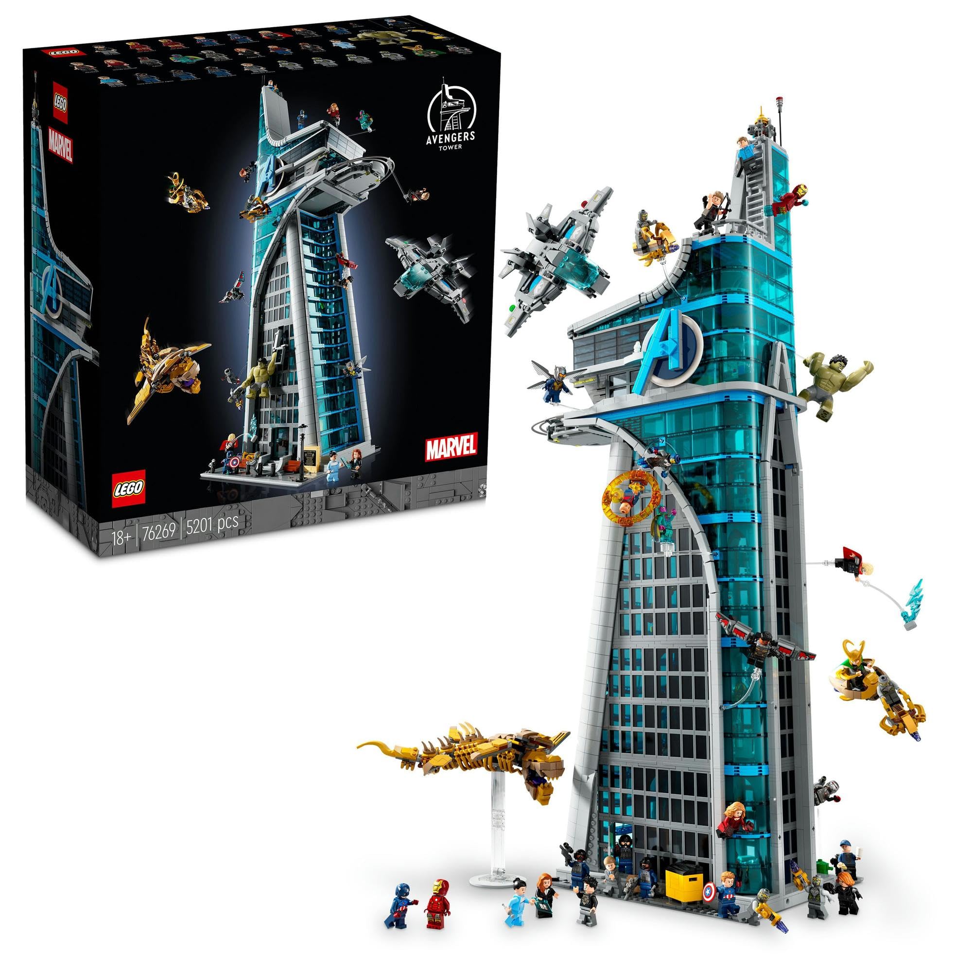 LEGO Super Heroes Avengers Tower Toy Present Birthday Block Christmas Men Women Marvel Goods Figure 76269
LEGO Super Heroes Avengers Tower Toy Present Birthday Block Christmas Men Women Marvel Goods Figure 76269