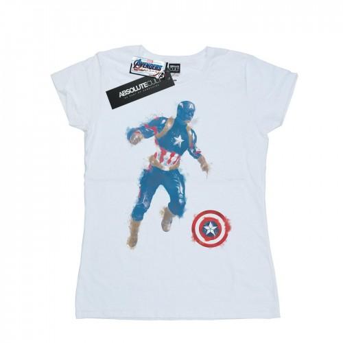 Marvel Womens/Ladies Avengers Endgame Painted Captain America Cotton T-Shirt XXL білий
Marvel Womens/Ladies Avengers Endgame Painted Captain America Cotton T-Shirt XXL білий