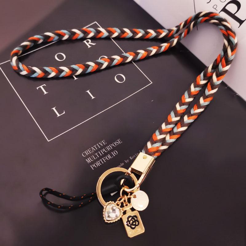 Universal Phone Lanyard Neck Lanyard with Fashion Small Pendant Detachable Mobile Phone Security Tether Key Chain Work Card Rope
Universal Phone Lanyard Neck Lanyard with Fashion Small Pendant Detachable Mobile Phone Security Tether Key Chain Work Card Rope