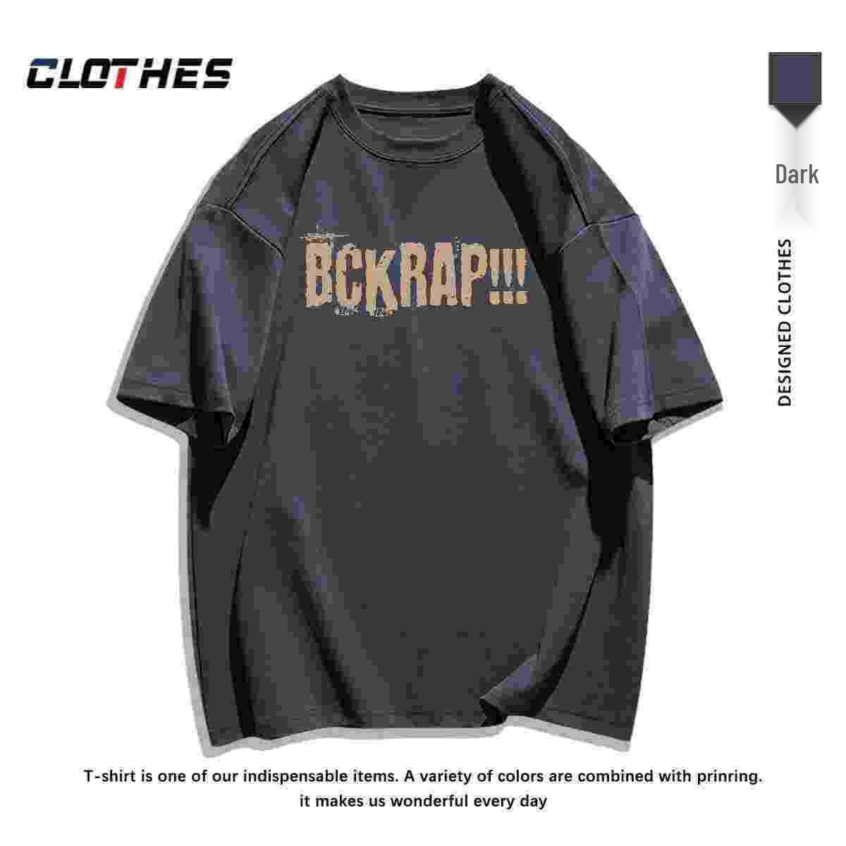 Женская футболка большого размера в армейском зеленом цвете в стиле Гонконга, свободного кроя - модный летний топ в стиле хай-стрит XXL (Recommended 130-145 jin) темно-серого
Женская футболка большого размера в армейском зеленом цвете в стиле Гонконга, свободного кроя - модный летний топ в стиле хай-стрит XXL (Recommended 130-145 jin) темно-серого