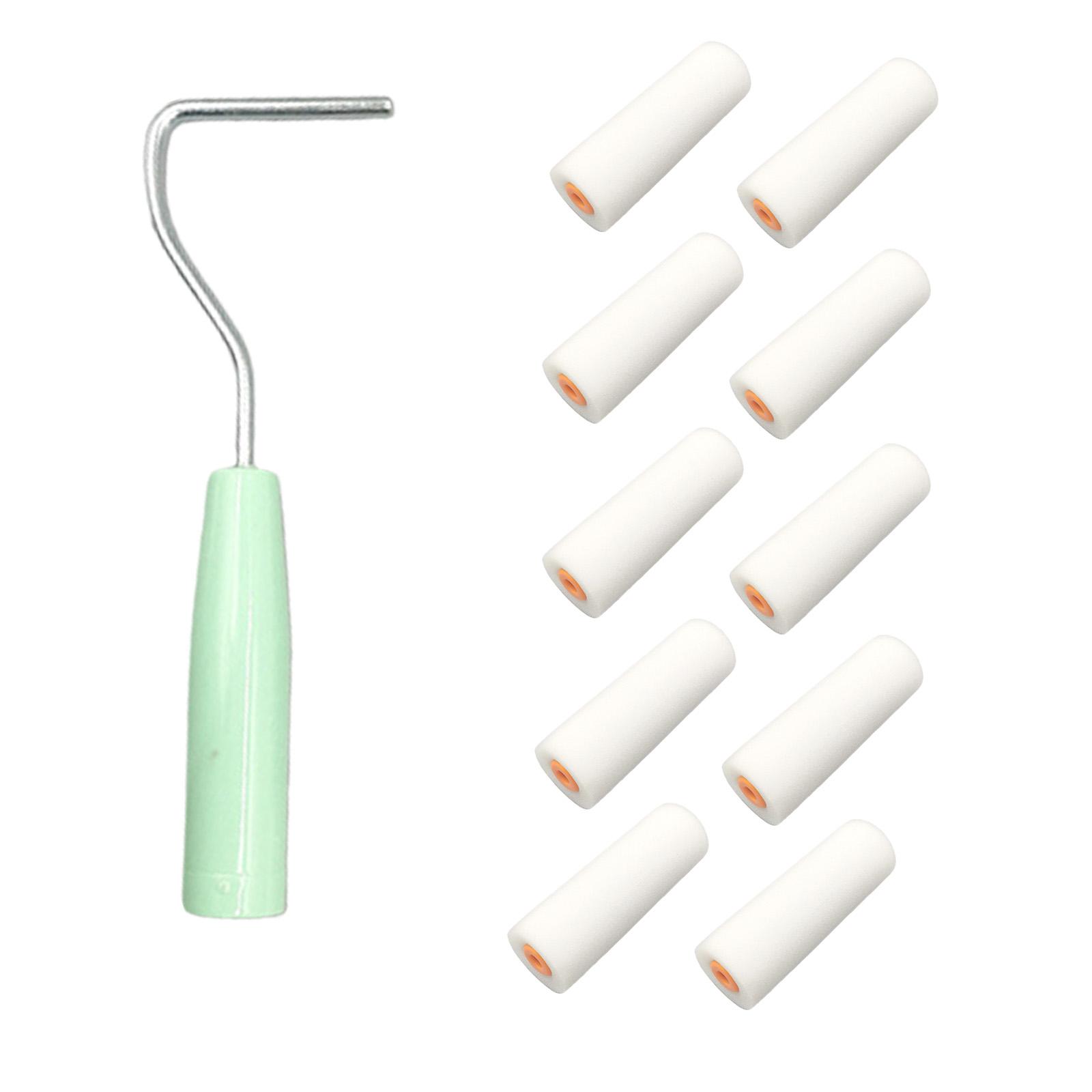 Roll Brush NonSlip Ergonomic Handle Sponge Paint Roller Tool Ideal For Professional Painting And Furniture Assembly
Roll Brush NonSlip Ergonomic Handle Sponge Paint Roller Tool Ideal For Professional Painting And Furniture Assembly