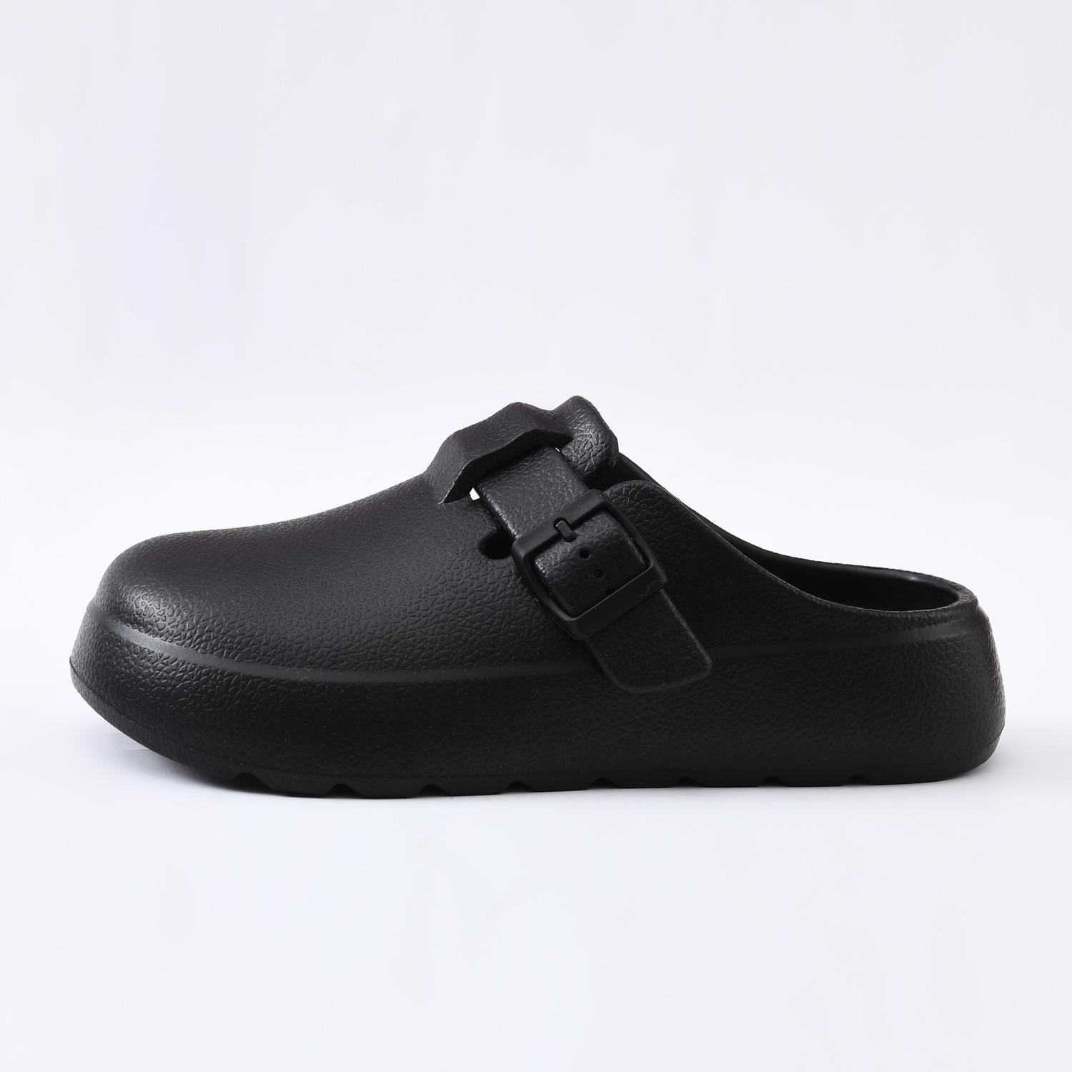 New women s solid color hole shoes platform non-slip wear-resistant fashion simple outdoor beach bag head slippers 39-40 чорний
New women s solid color hole shoes platform non-slip wear-resistant fashion simple outdoor beach bag head slippers 39-40 чорний