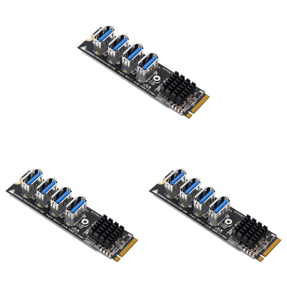 AU M.2 Mkey To 4 PCI-E Riser Card Високошвидкісна карта розширення USB3.0 для настільних ПК
AU M.2 Mkey To 4 PCI-E Riser Card Високошвидкісна карта розширення USB3.0 для настільних ПК