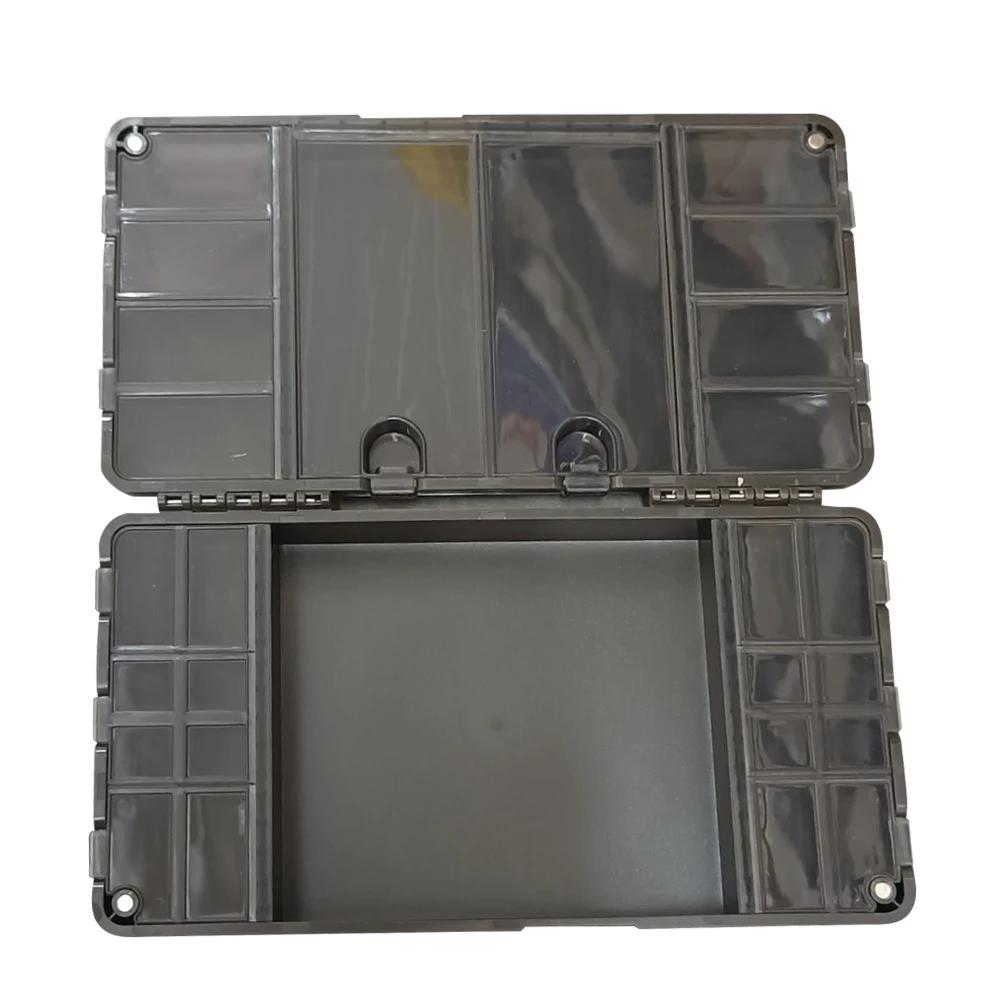 8 Compartment Fishing Tackle Box Multi-use ABS Carp Fishing Rig Storage Case Compact Fish Swivels Hook Swimbait Container
8 Compartment Fishing Tackle Box Multi-use ABS Carp Fishing Rig Storage Case Compact Fish Swivels Hook Swimbait Container
