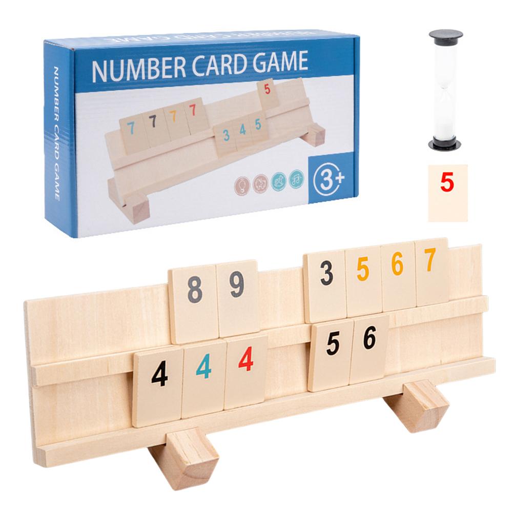 Деревянный полноразмерный классический набор для настольной игры Rummy Cube для всей семьи
Деревянный полноразмерный классический набор для настольной игры Rummy Cube для всей семьи