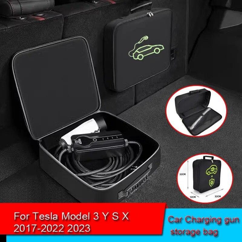 Портативная сумка для хранения зарядного кабеля для автомобиля EV для Tesla Model 3 YSX 2017-2022 2023, водонепроницаемая коробка для хранения багажника
Портативная сумка для хранения зарядного кабеля для автомобиля EV для Tesla Model 3 YSX 2017-2022 2023, водонепроницаемая коробка для хранения багажника