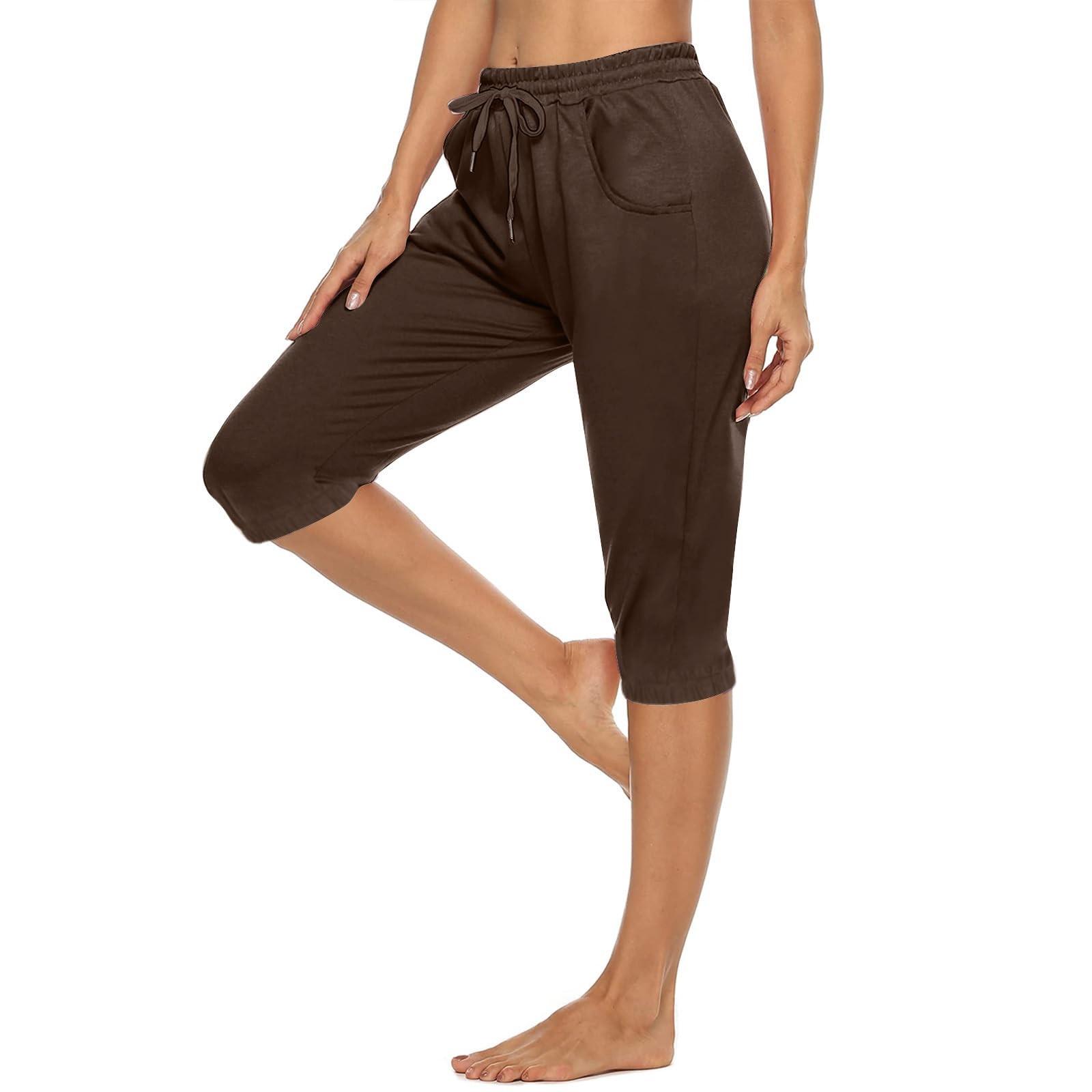 Женские брюки для бега с завязками, удобные спортивные брюки с карманами, 5 шт. XXL коричневый
Женские брюки для бега с завязками, удобные спортивные брюки с карманами, 5 шт. XXL коричневый