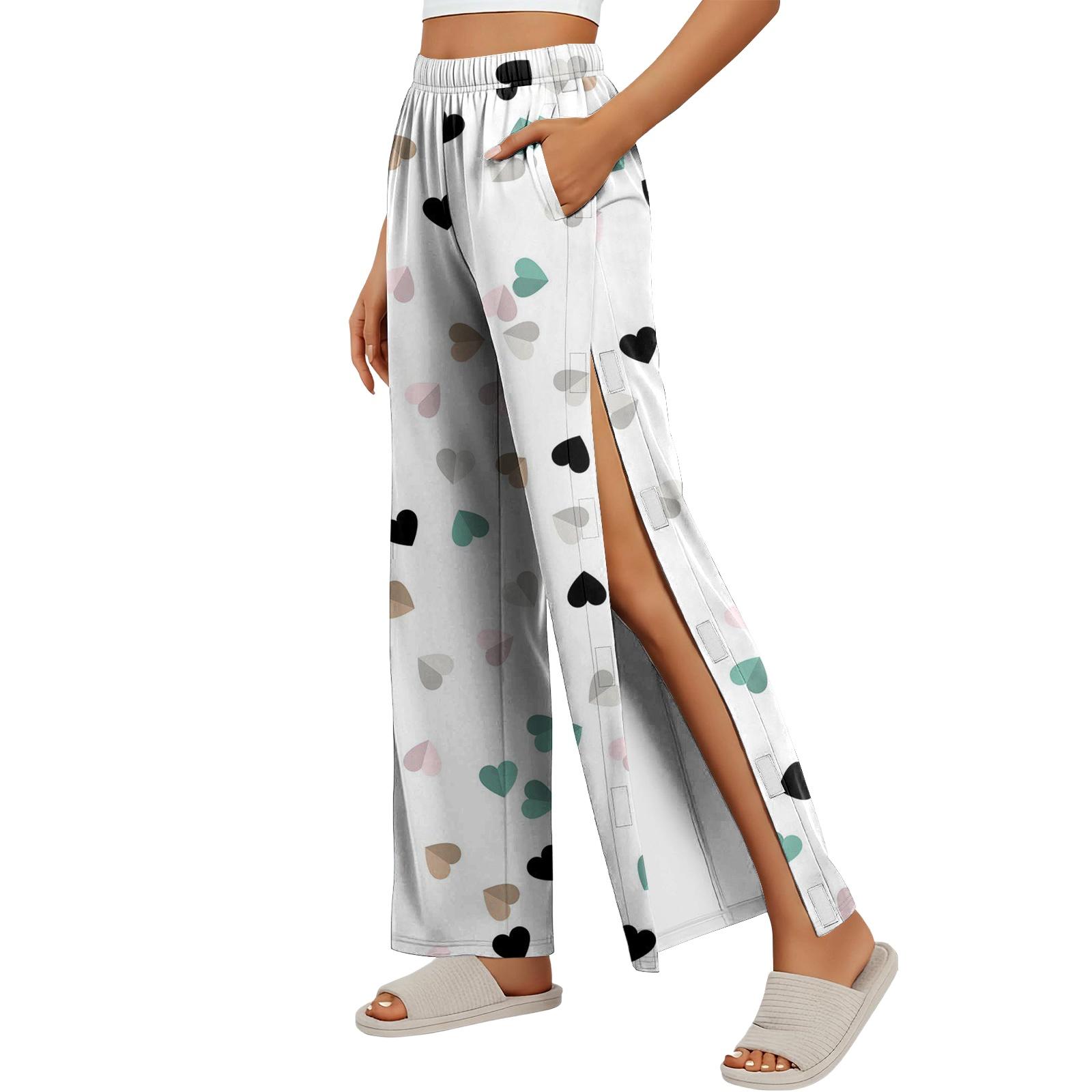 Women s Fashion Side Velcro Closure Easy Open Post Surgery Recovery Care Long Pants with No Pockets Comfortable Fit Soft Fabric XL белый
Women s Fashion Side Velcro Closure Easy Open Post Surgery Recovery Care Long Pants with No Pockets Comfortable Fit Soft Fabric XL белый