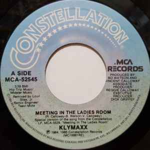 7inch Record KLYMAXX Meeting in the Ladies Room MCA52545 CONSTELLATION 1985 Canada SoulFunk Used
7inch Record KLYMAXX Meeting in the Ladies Room MCA52545 CONSTELLATION 1985 Canada SoulFunk Used
