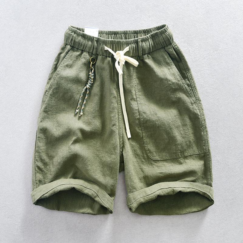 Men s Spring and Summer Solid Color Cotton Linen Shorts Youth Mid-waist Non-elastic Casual Pants 4XL
Men s Spring and Summer Solid Color Cotton Linen Shorts Youth Mid-waist Non-elastic Casual Pants 4XL