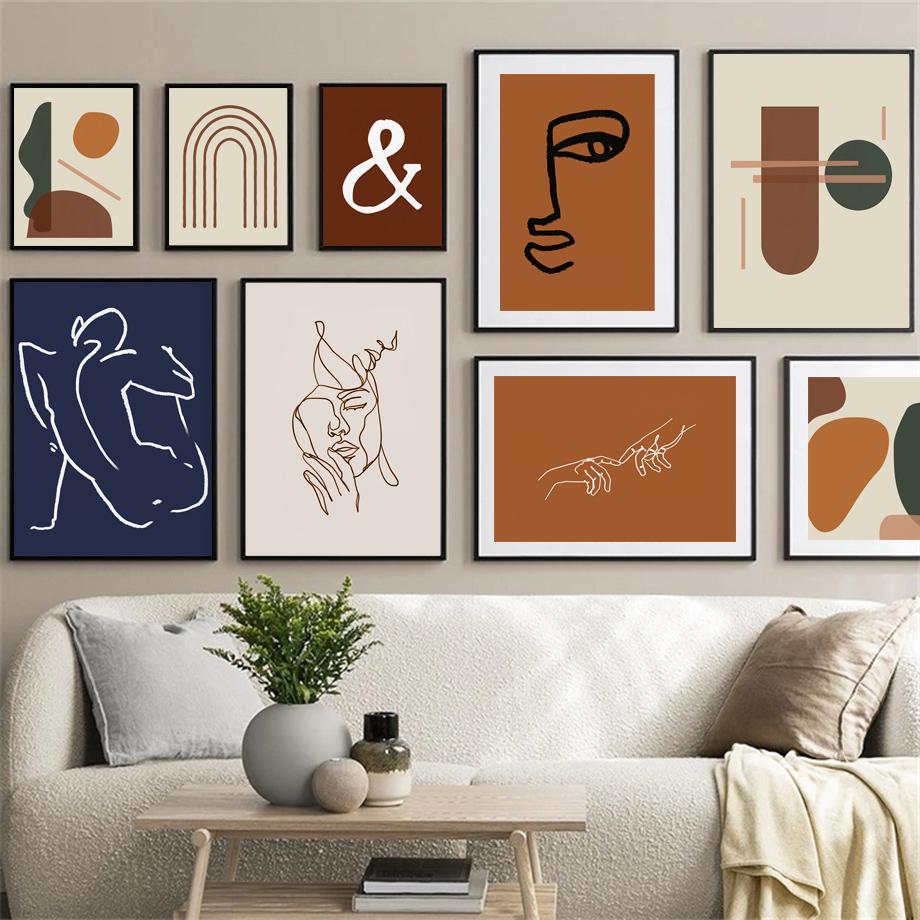 Printmaking Living Room Decor Picture and Modern Abstract Geometric Wall Art Canvas Painting Figure Nude Line Nordic Poster
Printmaking Living Room Decor Picture and Modern Abstract Geometric Wall Art Canvas Painting Figure Nude Line Nordic Poster