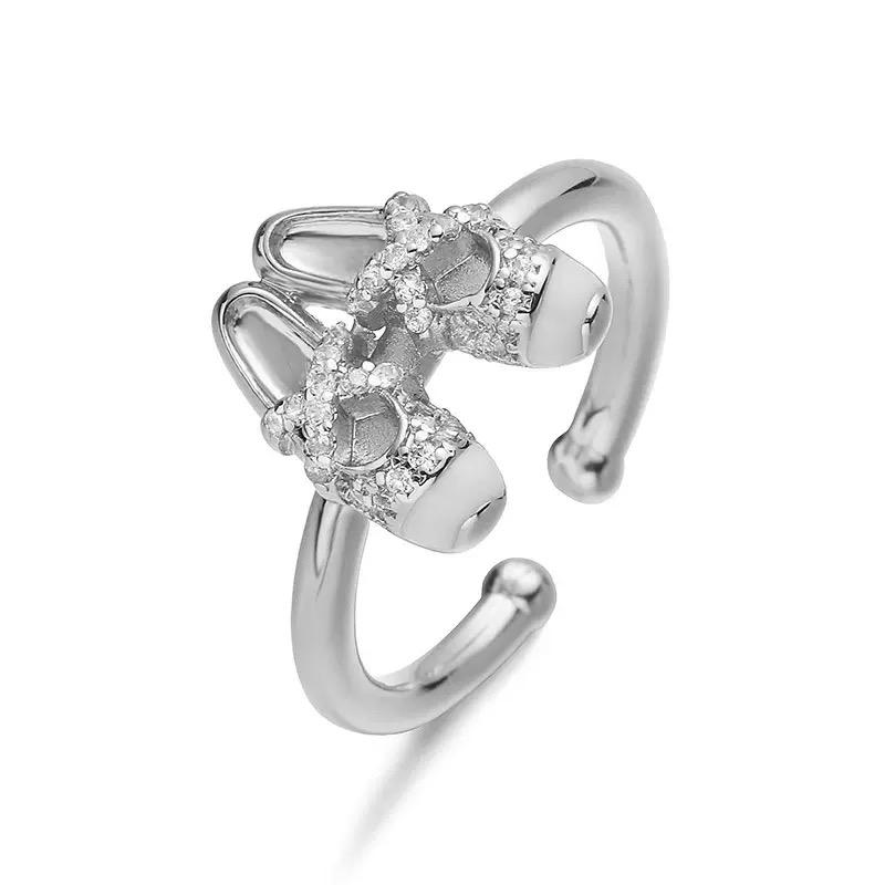 HECHENG,Elegant CZ Stone Enamel Dripping Glaze Ballet Shoe Ring Sweet and Adorable Zircon Accessory 1 Piece resizable
HECHENG,Elegant CZ Stone Enamel Dripping Glaze Ballet Shoe Ring Sweet and Adorable Zircon Accessory 1 Piece resizable